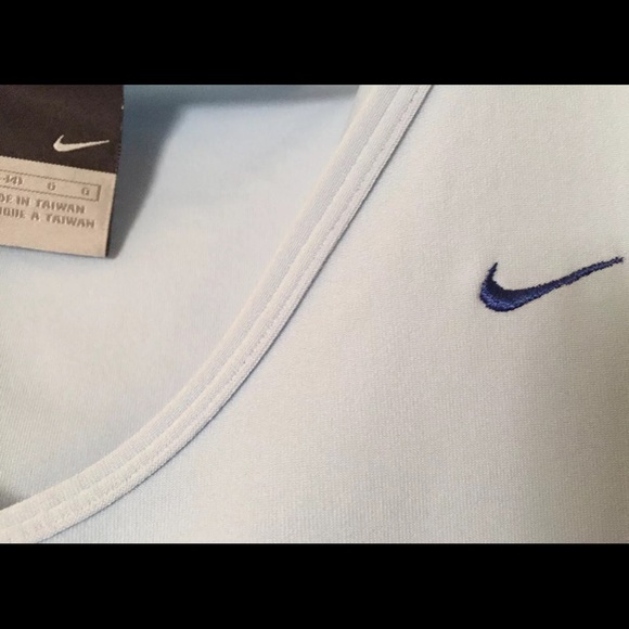 Womens Nike Sport Performance Blue Tank Top Sz L - Picture 4 of 7